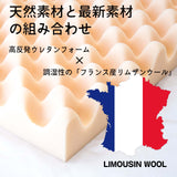 【点で支える】高密凸凹ウレタンマットレス  (セミダブル)(送料無料)
