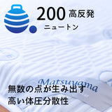 DryCool 高密凸凹ウレタンマットレス(セミダブル)(送料無料)