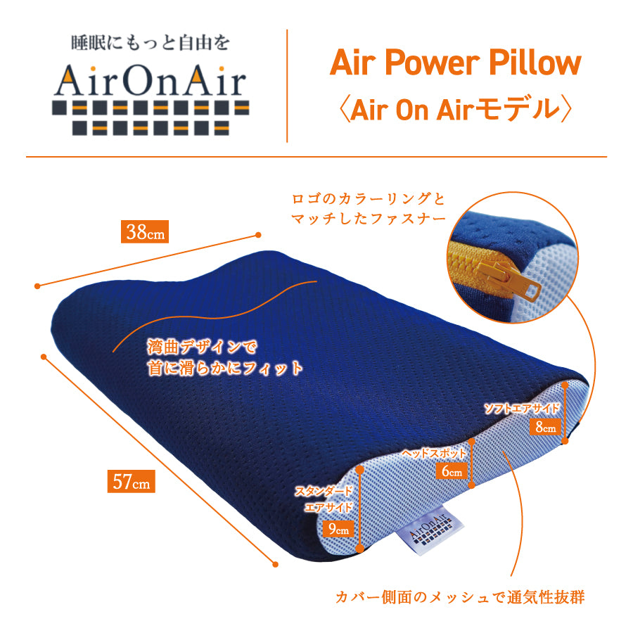 空気できた枕　onair エア構造 枕 AirOnAirモデル（送料無料） – Matsuyama公式オンライン